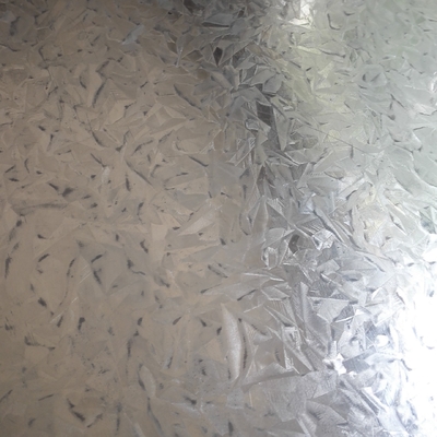 Tratamiento de la superficie galvanizada SGCC DX51D Grado de chapa de acero galvanizado Z80-Z275