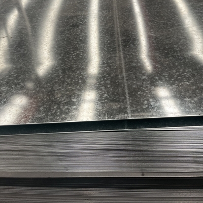 Placa de acero pre galvanizado de 1,5 mm CS ASTM A653 G90 1.5*1500*6000 EN10024 3.1