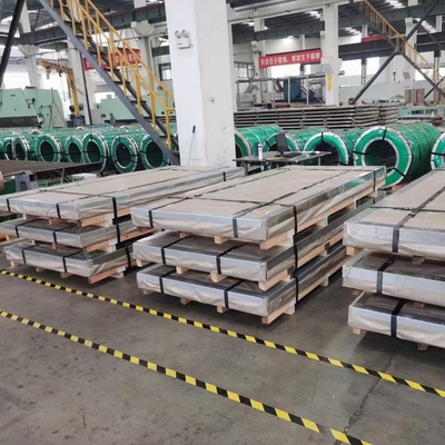 JIS G4312 SUH409L AISI 409L 1.4509 Hoja de acero inoxidable de 2 mm para tuberías de escape Finalización 2D