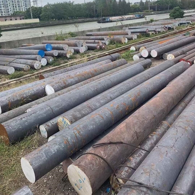 Barras redondas laminadas en caliente 40cr JIS SCr440 DIN 1.7035 Estructura de aleación de acero Barras de acero forjado