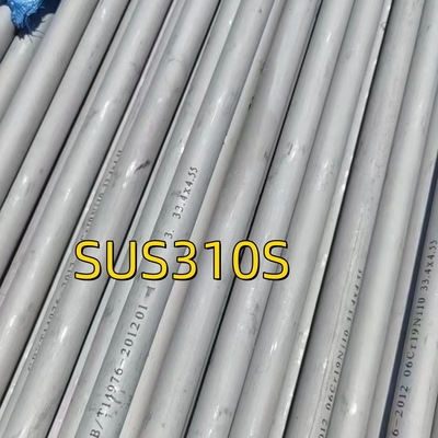 Tubos sin costuras de acero inoxidable resistentes al calor AISI 310S Diámetro exterior 127 mm espesor de pared 3 mm