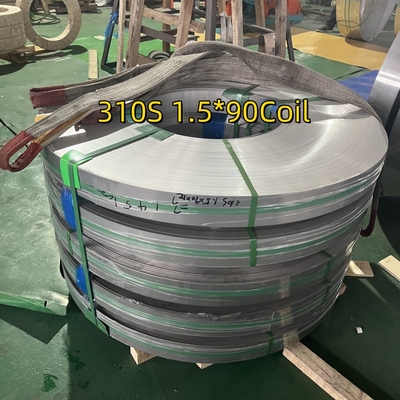 Estribo de acero inoxidable laminado en frío ASTM A240 AISI 310S SUS310S 1.4845 bobina de acero inoxidable