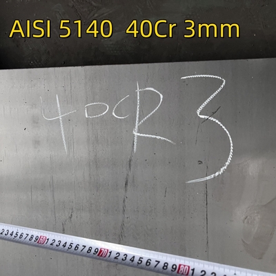 Procesamiento de corte por láser de 40cr AISI5140 42CrMo4 Corte por láser CNC de placas de acero de aleación