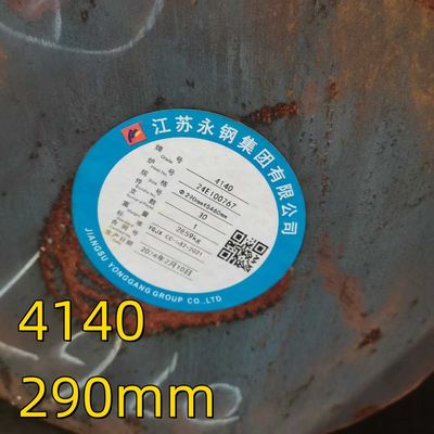 Barra redonda de acero aleado SAE4140 laminado en caliente, OD 200-600mm, SCM440, barra maciza forjada