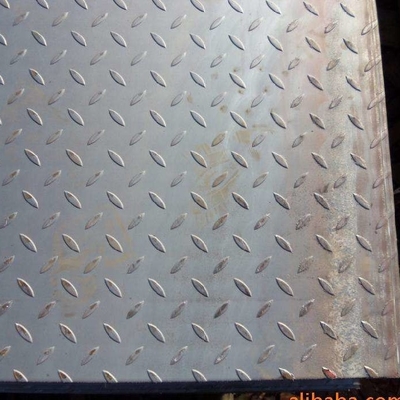 Hojas de acero de la placa suave laminada en caliente del diamante del acero los 8.0*5Ft*20Ft de la placa del inspector de ASTM A36 3-10m m