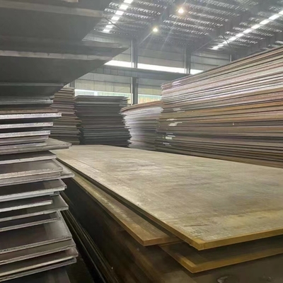 Astm A283 Grado C de acero al carbono laminado en caliente Placa de metal Superficie lisa 8.0*2000*6000mm Con Mtc En 10204 Tipo 3.1