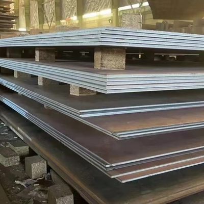 Astm A283 Grado C de acero al carbono laminado en caliente Placa de metal Superficie lisa 8.0*2000*6000mm Con Mtc En 10204 Tipo 3.1
