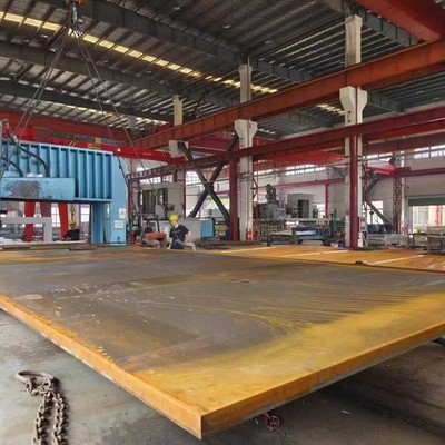 Astm A283 Grado C de acero al carbono laminado en caliente Placa de metal Superficie lisa 8.0*2000*6000mm Con Mtc En 10204 Tipo 3.1