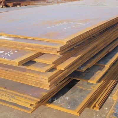 Plaka de acero laminado en caliente SS400/Plata de acero al carbono A36 Q235B con anchura 1500 - 2500 mm