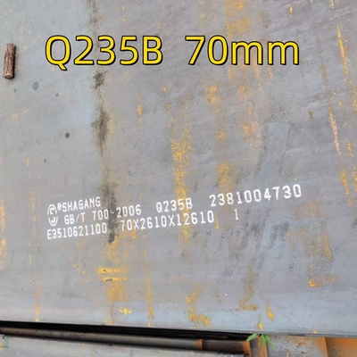 Q235B /ASTM A36 Placa de acero al carbono laminada en caliente MS