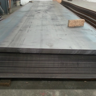 Placa de acero al carbono Q235B Q345B Placa de acero laminada en caliente Cortando hasta hacer un círculo Placa cuadrada