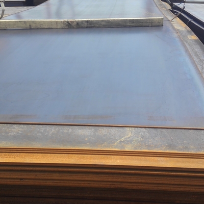 Q235 A36 Placa de acero laminada en caliente EN10028 S235JR MS Placa de acero al carbono 6.0*1500*6000MM