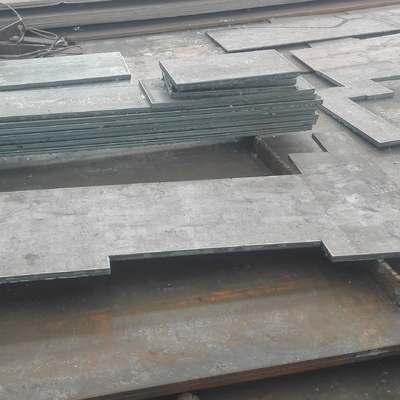 EN10025 S355J2+ N Corte de chapa de acero laminada en caliente a diversas formas Corte de piezas de procesamiento