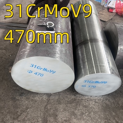 Diámetro de 250 mm 470 mm EN 10085 31crmov9 DIN 17211 Barras redondas de forja de aleación de acero