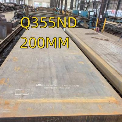 S355JR Q355B Placa laminada en caliente de acero de aleación baja en carbono 35*2500*10000mm