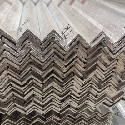 Sección de acero estructural A36 Q235B Barra de acero galvanizado en caliente 50*50*5*6000mm