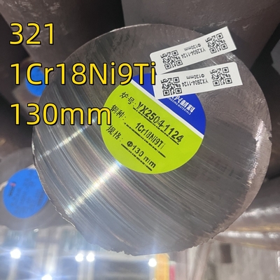 GB 1Cr18Ni9Ti DIN 1.4541 Barras de acero inoxidable 201 304 304L 310S 316l Tiradas en frío laminadas en caliente