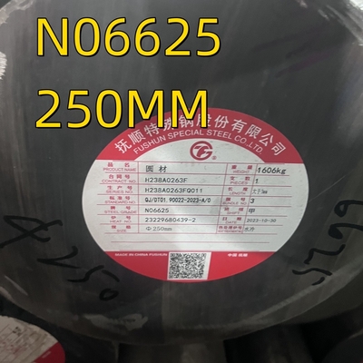 Inconel 625 UNS N06625 NS336 Barra redonda de aleación de níquel ASTM B446 Werkstoff 2.4856 Barra para sistemas de conducción de aeronaves