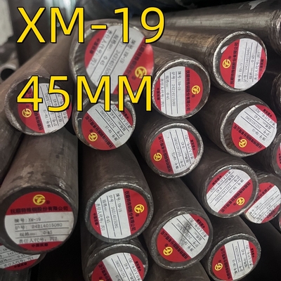 Las barras redondas de acero ASTM A182 XM-19 laminadas en caliente de 45 mm UNS S20910 XM-19 sólido