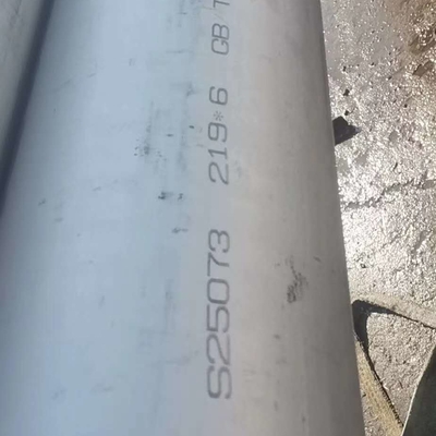 2507 tubería de acero inconsútil A DOS CARAS de SST (UNS S32750) ASME SA789 con INFORME de PRUEBA MATERIAL
