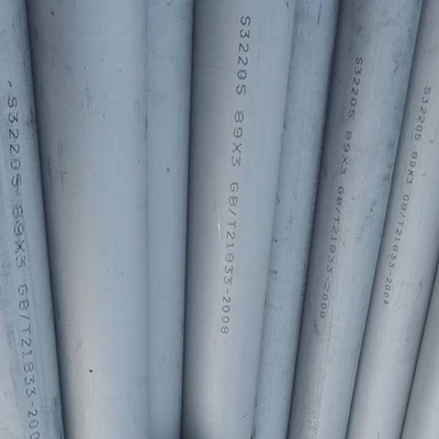 6" DSS, 4,8 milímetros tubería de acero inoxidable numérica gruesa, del API 5LC, del GRADO s31803 LC65-2205 UNS) que cubre el NACE