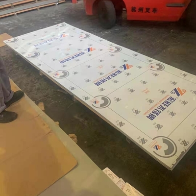 Lámina de acero inoxidable SUS304 espejo 8K acabado 0.4 - 3.0mm con película láser para corte láser