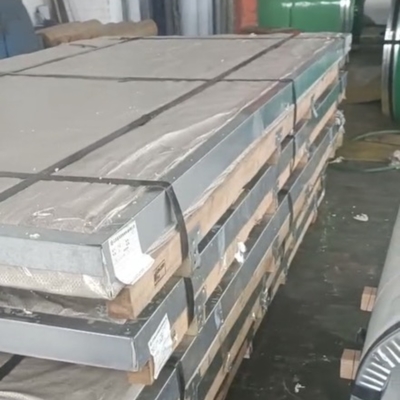 Lámina laminada en frío 316L ASTM A240 AISI316L DIN1.4404 Chapa de acero inoxidable 1.0*2000*3000