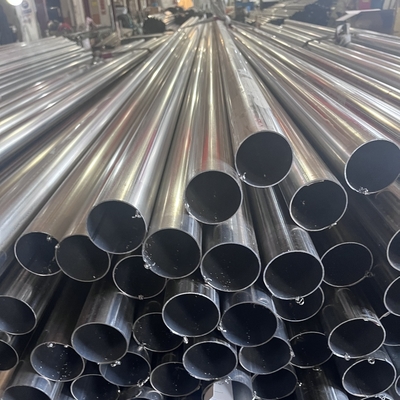 Tubería soldada de acero inoxidable AISI 409 para silenciador de automóvil de 0.3-3 mm de espesor