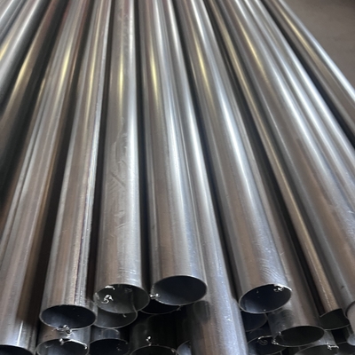 Tubería soldada de acero inoxidable AISI 409 para silenciador de automóvil de 0.3-3 mm de espesor