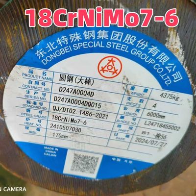 Rollado en caliente 18Crnimo7-6 Equivalente a 1.6587 18NCD6 Barra redonda de acero de aleación 105MM suave recocido