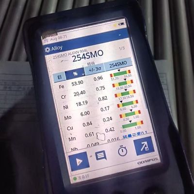 SMO 254 UNS S31254 Avesta 254SMo Hot Rolled Alloy Round Bars F44 254SMO Soild Rod