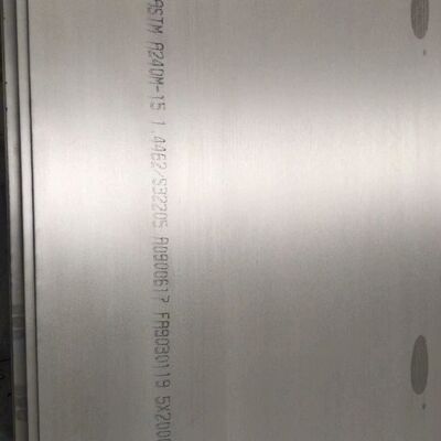 La placa a dos caras del acero 2205 del duplex de la placa de acero del estruendo 1,4462 duplica 2205 propiedades de acero inoxidables