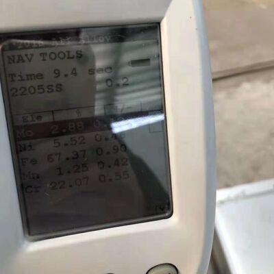 Placa de acero inoxidable F51 Duplex 2205 S32205 Material de aleación dúplex con hoja de datos técnicos