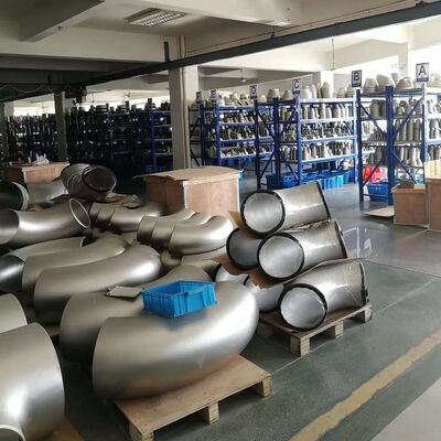 Radio largo del codo 45º en Avesta 254SMO 10" acero inoxidable Eblow de Sch-40 BW S31254