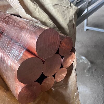 C1100 C1200 C1220 Barras de cobre electrolitico puro OFHC Barras de cobre pureza: 99,95%