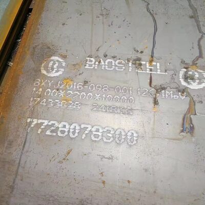 Placa de aleación laminada en caliente 12Cr1MoV resistente al calor, estándar ASTM, 12Cr1MoV, 3.0*1500*6000