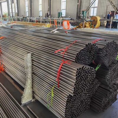 ASTM A269 TP304 AISI304 Tubo soldado de acero inoxidable utilizado para barandillar escaleras de manija superficie brillante