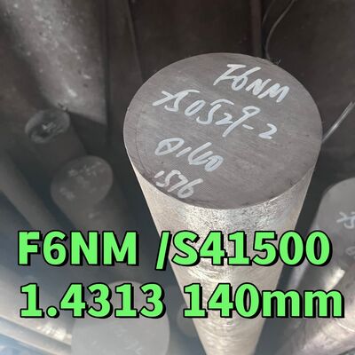 Barra redonda y forja de acero inoxidable súper martensítico ASTM A182 F6NM EN1.4313 UNS S41500