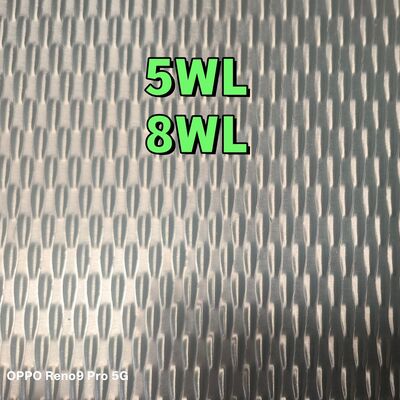 5WL Chapa de acero inoxidable en relieve y placa de acero inoxidable con patrón