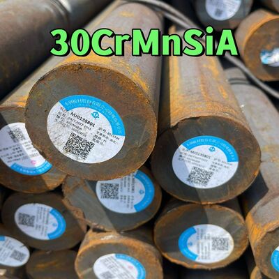 Barra redonda de acero aleado 30CrMnSiA GB/T 3077 laminada en caliente forjada de 20-300 mm para ejes de alta resistencia