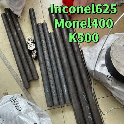 Monel K500 UNS N05500 Barra redonda de aleación de cobre y níquel 6 mm - 250 mm Brillante girado
