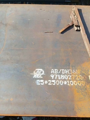 Placas de acero de construcción naval longitud 8000 mm anchura 2000 mm espesor 14 mm grado DH36