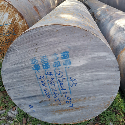 S45c laminado en caliente forjó la barra de ronda del acero de carbono del dinar 45# 45b Sae 1045 Rod de acero