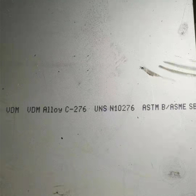 Grado Hastelloy C-276 aleación ASTM B575 UNS N10276 placa de aleación