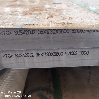 30Cr13/ EN 1.4028 / DIN X30Cr13 / JIS SUS 420J2 Placas de acero inoxidable para instrumentos quirúrgicos
