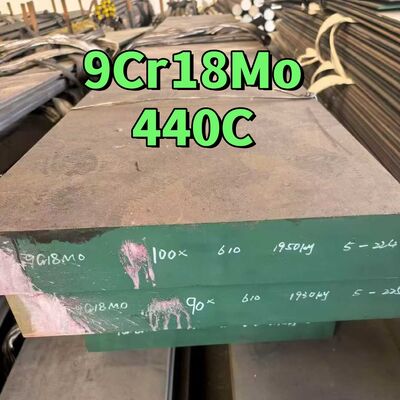 SUS 440c Placa de acero inoxidable AMS 5630 AISI 440C SS Placa de acero Tratamiento térmico Dureza 40-60HRC