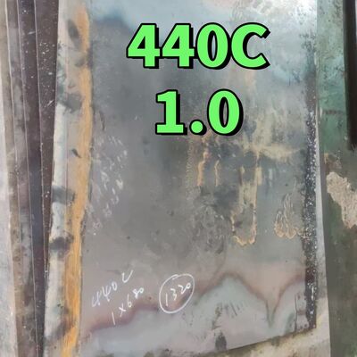 SUS440C X105CrMo17/1.4125 9Cr18Mo Lámina de acero inoxidable 1.0*1000*2000MM