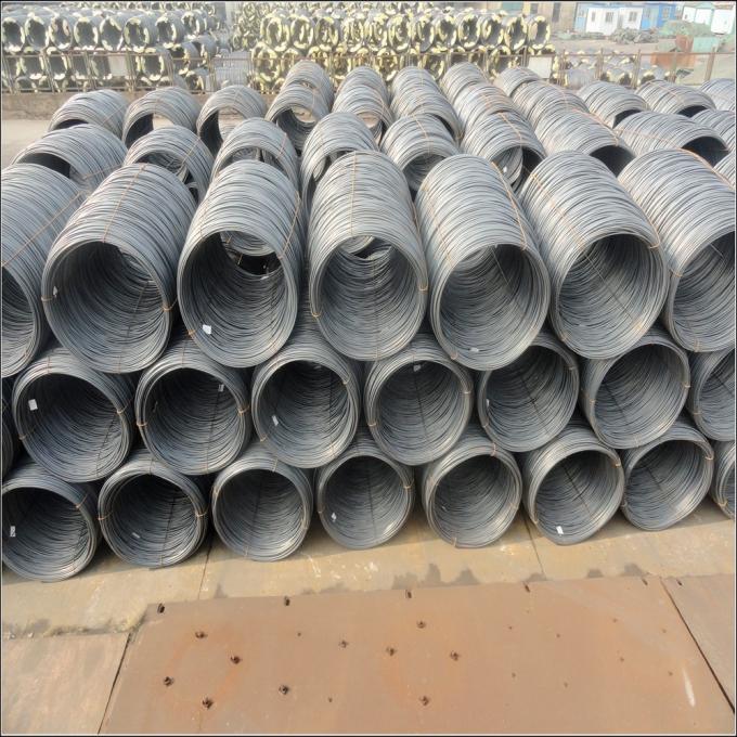 Alambre del tornillo del acero inoxidable con el material de construcción del grado SAE1006 SAE1008
