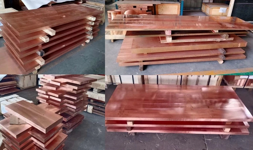 ASTM C10100 C11000 Copper Sheet / Copper Plate