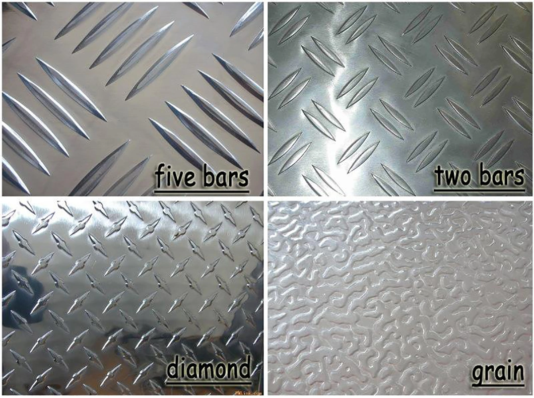 304 Placa de acero inoxidable de diamante 3 mm*1500*3000 mm Placa a cuadros de acero inoxidable SUS304 4